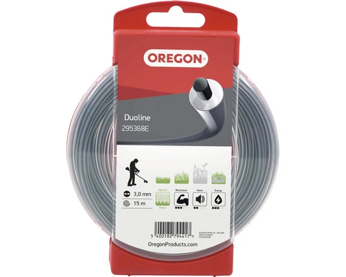 OREGON Trimmerdraad Duoline 3,0 Mm X 15 M Nylon