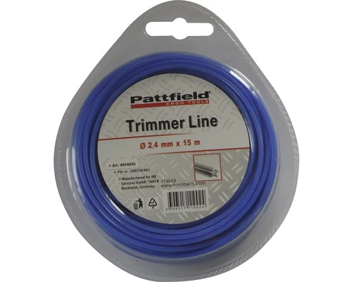 PATTFIELD Draadspoel Nylon, 2,4 Mm, 15 M