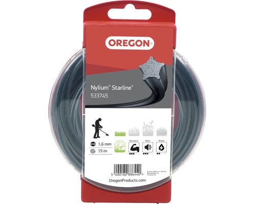 OREGON Trimmerdraad Nylium- Starline 1,6 Mm X 15 M